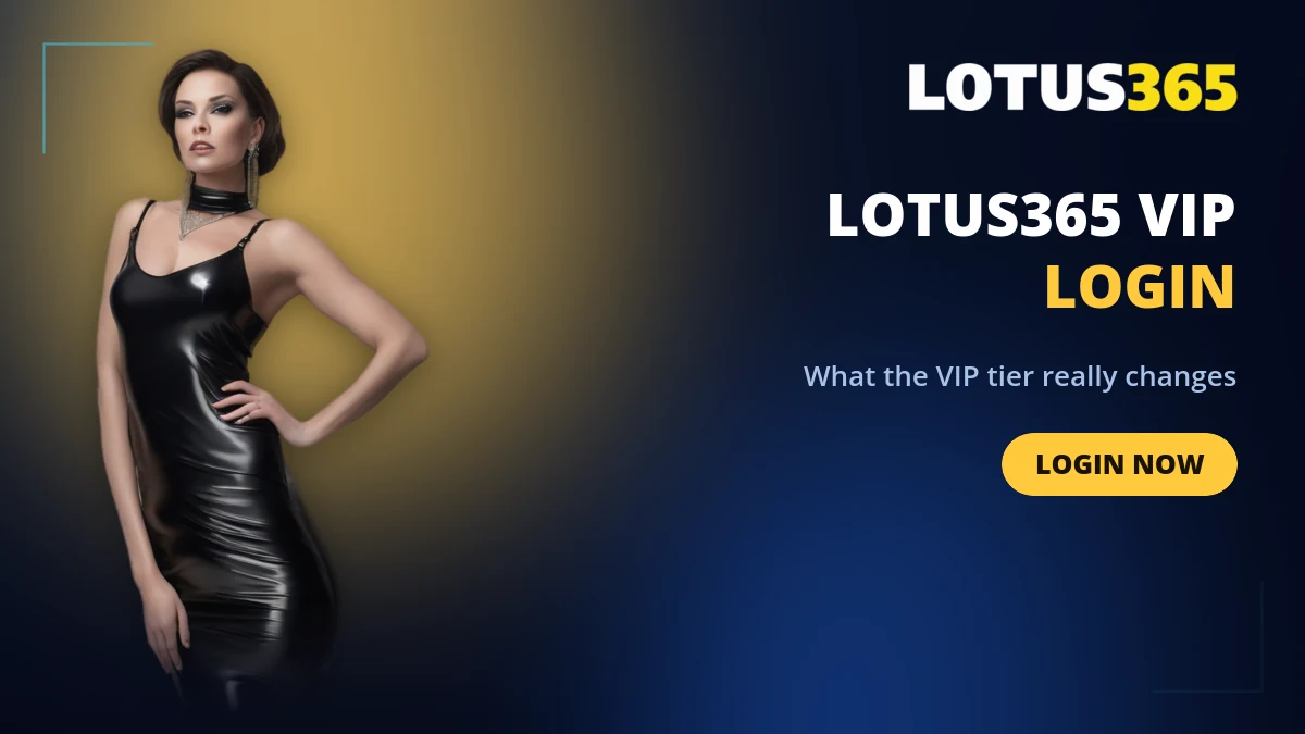 Lotus365 VIP login guide showing the premium tier sportsbook access for Indian account holders